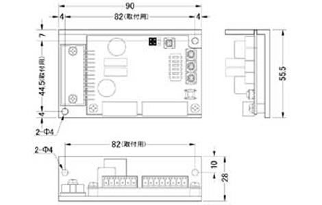 ２相マイクロステップドライバー	ＳＤ４０３０Ｂ２